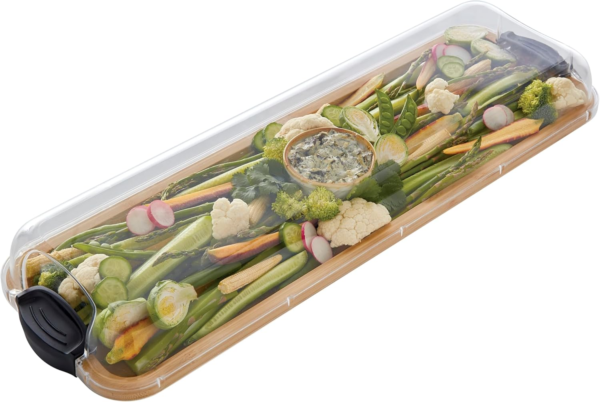 Rectangular Build-a-Board Cutting Board with Single Compartment - Image 5