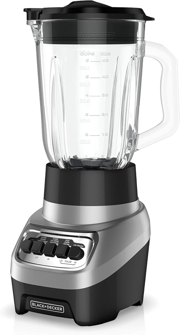PowerCrush Countertop Blender,6-Cup Glass Jar