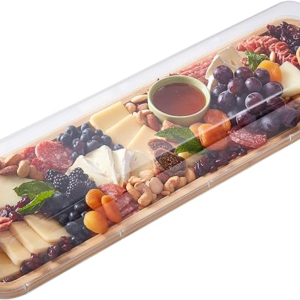 Rectangular Build-a-Board Cutting Board with Single Compartment