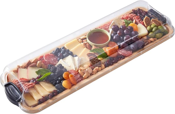 Rectangular Build-a-Board Cutting Board with Single Compartment