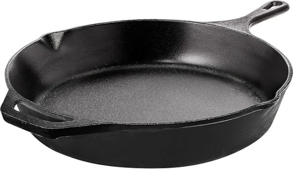 12 Inch Pre-Seasoned Cast iron Skillet - Frying... - Image 5