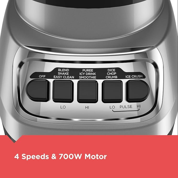 PowerCrush Countertop Blender,6-Cup Glass Jar - Image 3