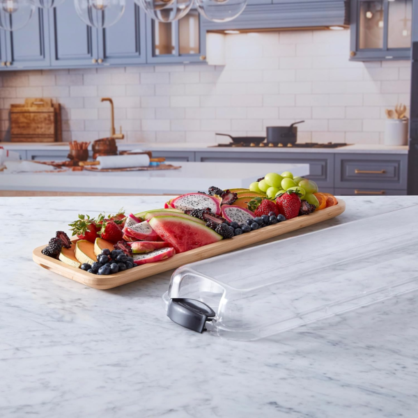 Rectangular Build-a-Board Cutting Board with Single Compartment - Image 7
