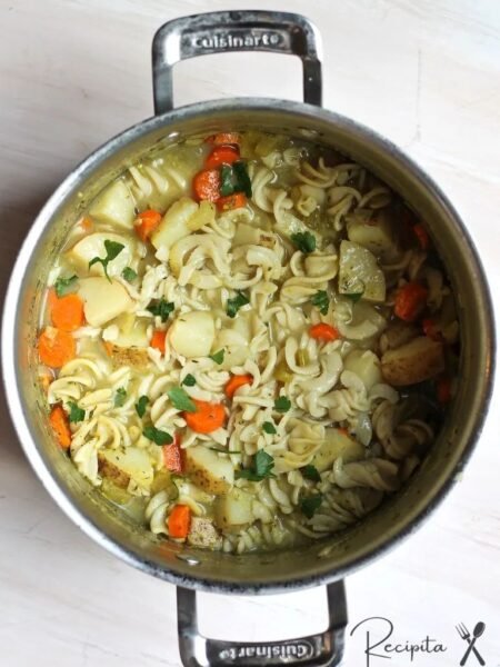 Easy Vegan Chicken Noodle Soup
