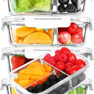 Glass Meal Prep Containers