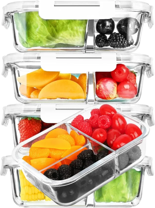 Glass Meal Prep Containers