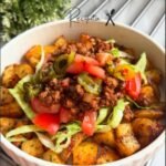 Cheeseburger Loaded Potatoes (Easy Comfort Food Dinner)
